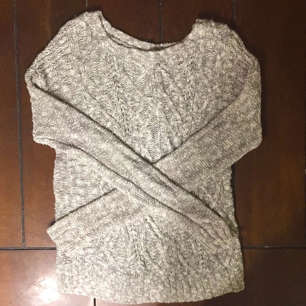 Laced Sweater Shirt